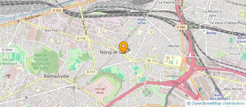 localisation de l'entreprise MONSIEUR ION TANASE  NOISY-LE-SEC