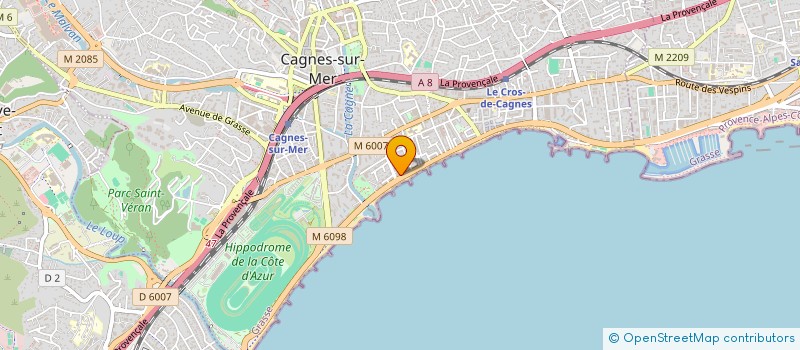 localisation de l'entreprise MONSIEUR ION TCACI  CAGNES-SUR-MER