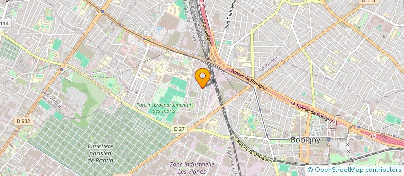 localisation de l'entreprise MONSIEUR ION TRINCA à BOBIGNY