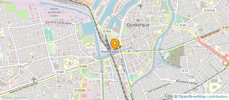 localisation de l'entreprise MONSIEUR ION URS à DUNKERQUE