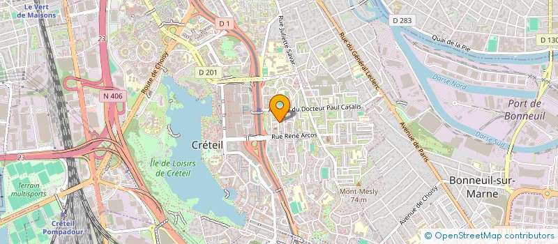 localisation de l'entreprise MONSIEUR ION URSACHI  CRETEIL