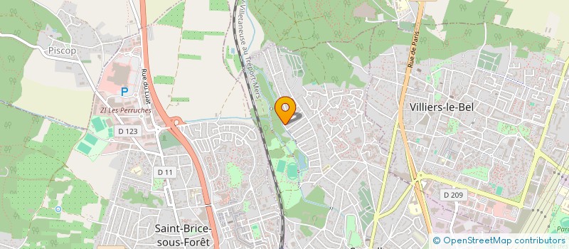 localisation de l'entreprise MONSIEUR ION URSAN  SARCELLES