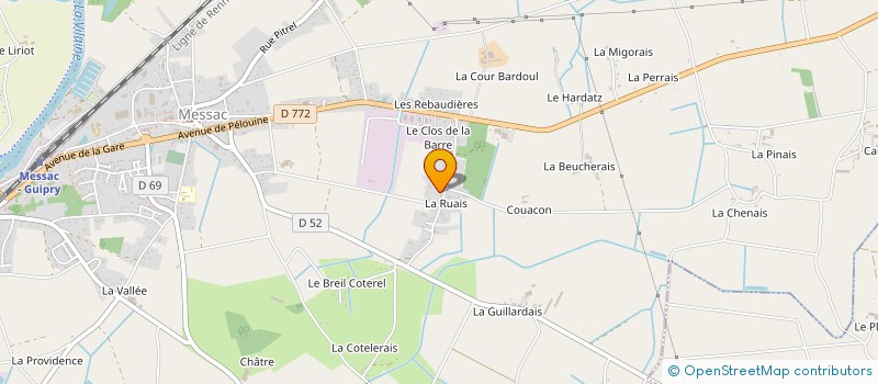 localisation de l'entreprise MONSIEUR ION VADUVA  GUIPRY-MESSAC