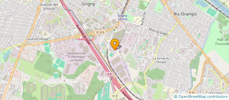 localisation de l'entreprise MONSIEUR ION VANGHELI à GRIGNY