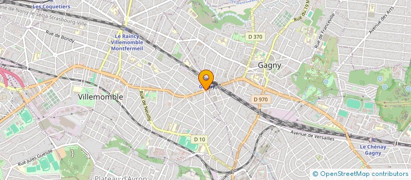 localisation de l'entreprise MONSIEUR ION VLASITCHI  VILLEMOMBLE