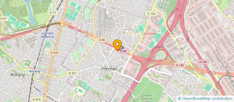 localisation de l'entreprise MONSIEUR ION ZATIC  FRESNES