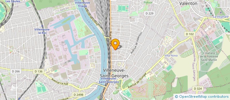 localisation de l'entreprise MONSIEUR ION ZDEARA à VILLENEUVE-SAINT-GEORGES