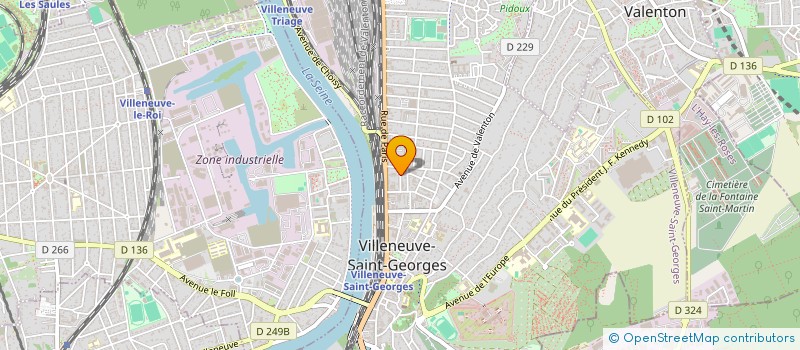localisation de l'entreprise MONSIEUR ION ZDEARA à VILLENEUVE-SAINT-GEORGES