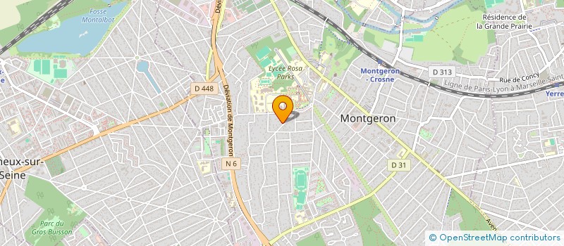 localisation de l'entreprise MONSIEUR ION ZOSIM à MONTGERON