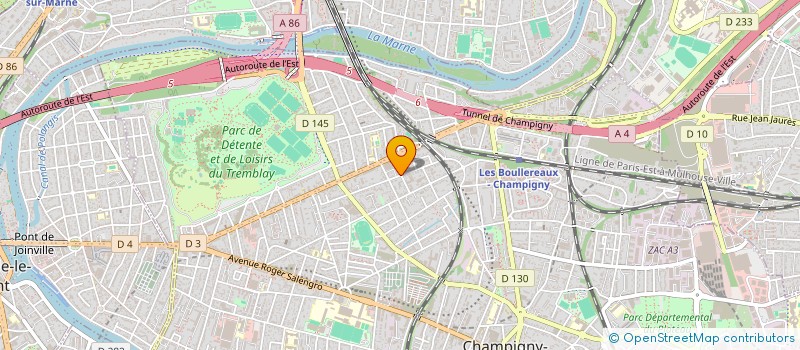 localisation de l'entreprise MONSIEUR IONEL BOBOCEL à CHAMPIGNY-SUR-MARNE