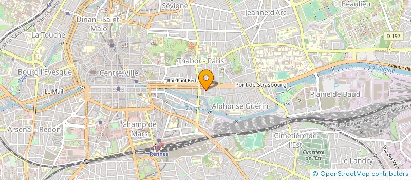 localisation de l'entreprise MONSIEUR IONEL COVACI  RENNES