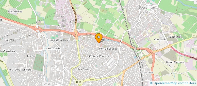 localisation de l'entreprise MONSIEUR IONEL DASCALU à BEZIERS