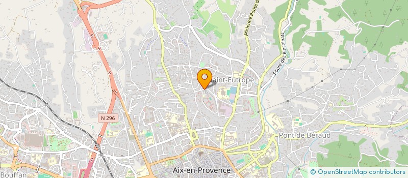 localisation de l'entreprise MONSIEUR IONEL DUMITRU  AIX EN PROVENCE
