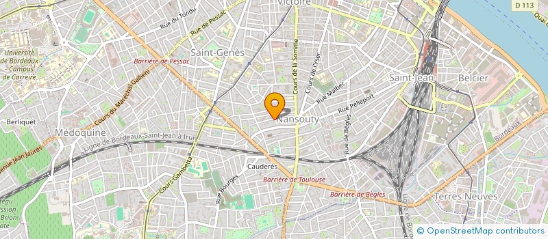 localisation de l'entreprise MONSIEUR IONEL GANEA  BORDEAUX