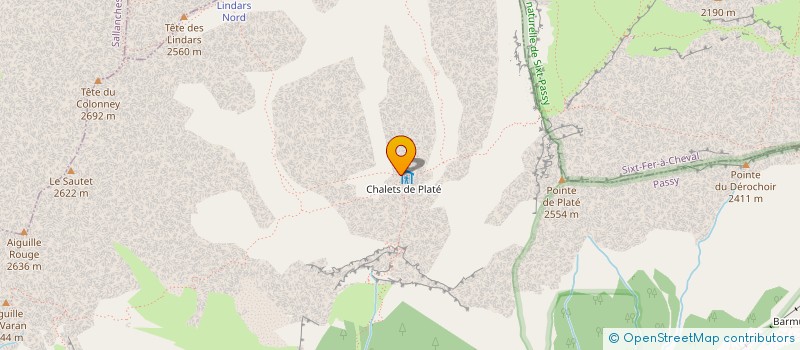 localisation de l'entreprise MONSIEUR IONEL MERIT  SAINT-GERVAIS-LES-BAINS