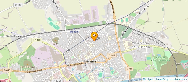 localisation de l'entreprise MONSIEUR IONEL MIHAI  DENAIN