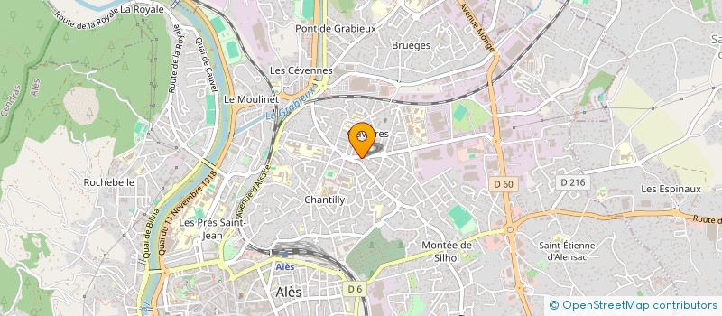 localisation de l'entreprise MONSIEUR IONEL MIHAI  ALES