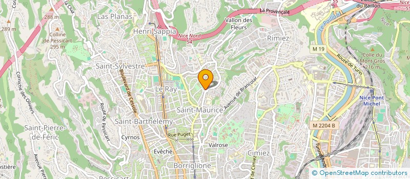 localisation de l'entreprise MONSIEUR IONEL PATRASCU à NICE