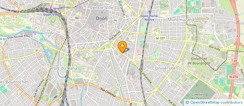 localisation de l'entreprise MONSIEUR IONEL POP  DIJON