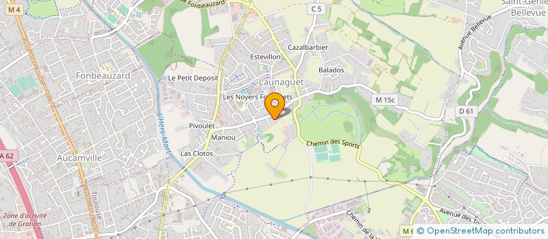 localisation de l'entreprise MONSIEUR IONEL RAFAEL PAMINTEANU à LAUNAGUET