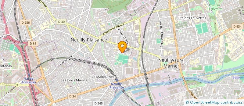 localisation de l'entreprise MONSIEUR IONEL RUS à NEUILLY-PLAISANCE