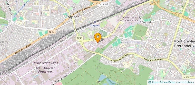 localisation de l'entreprise MONSIEUR IONEL SCARLAT à TRAPPES
