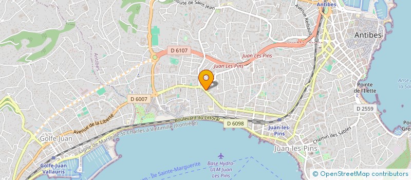 localisation de l'entreprise MONSIEUR IONEL STANICA à ANTIBES