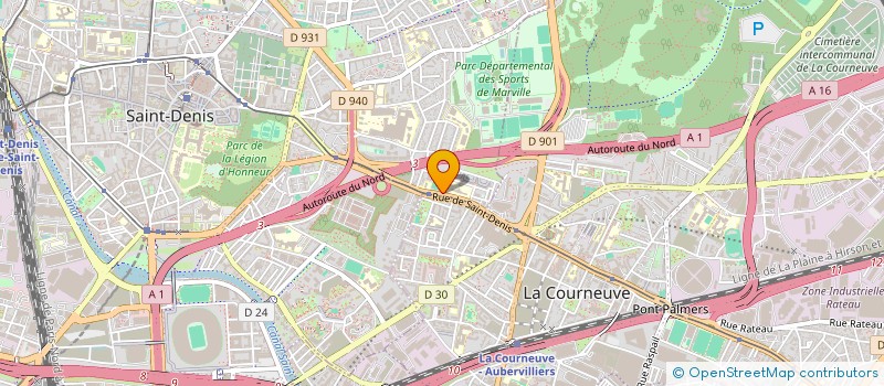 localisation de l'entreprise MONSIEUR IONEL STOICA  SAINT-DENIS