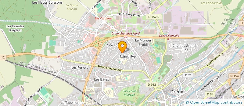 localisation de l'entreprise MONSIEUR IONEL STOICA à DREUX