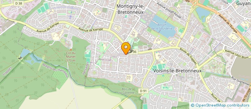 localisation de l'entreprise MONSIEUR IONEL TANASE  VOISINS-LE-BRETONNEUX