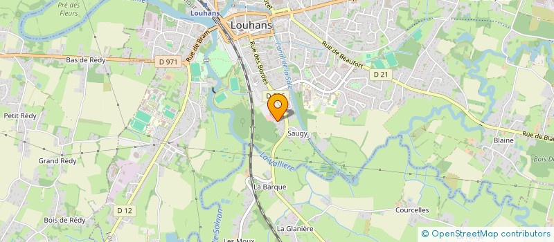 localisation de l'entreprise MONSIEUR IONEL VASILE à LOUHANS