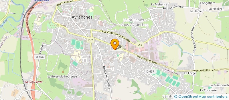 localisation de l'entreprise MONSIEUR IONICA CORNEL CIMPOIAS  AVRANCHES