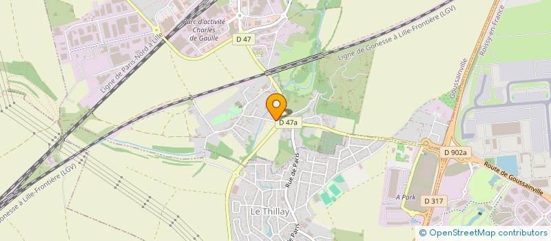 localisation de l'entreprise MONSIEUR IONITA ONICA  GOUSSAINVILLE