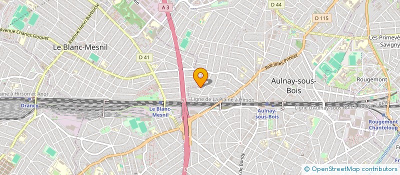 localisation de l'entreprise MONSIEUR IONUT ANDREI POP à AULNAY-SOUS-BOIS