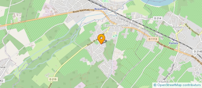 localisation de l'entreprise MONSIEUR IONUT BRACAU  CASTRES-GIRONDE