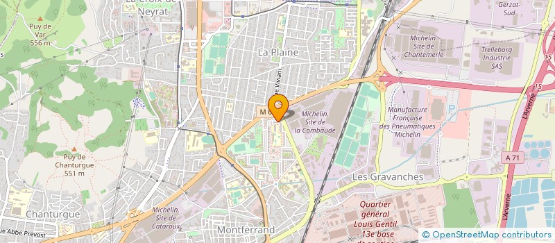 localisation de l'entreprise MONSIEUR IONUT BRIAC  CLERMONT-FERRAND