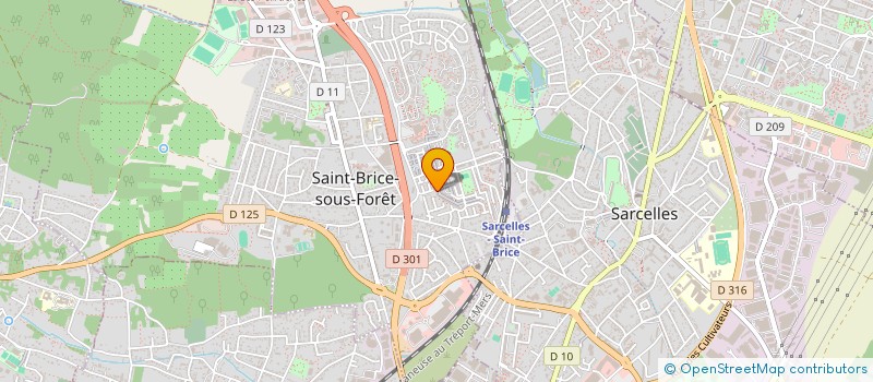localisation de l'entreprise MONSIEUR IONUT CHIS à SAINT-BRICE-SOUS-FORET