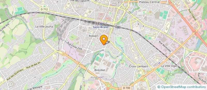 localisation de l'entreprise MONSIEUR IONUT-CLAUDIU MARTINESCU  SAINT-BRIEUC