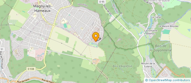 localisation de l'entreprise MONSIEUR IONUT CONSTANTIN  MAGNY-LES-HAMEAUX