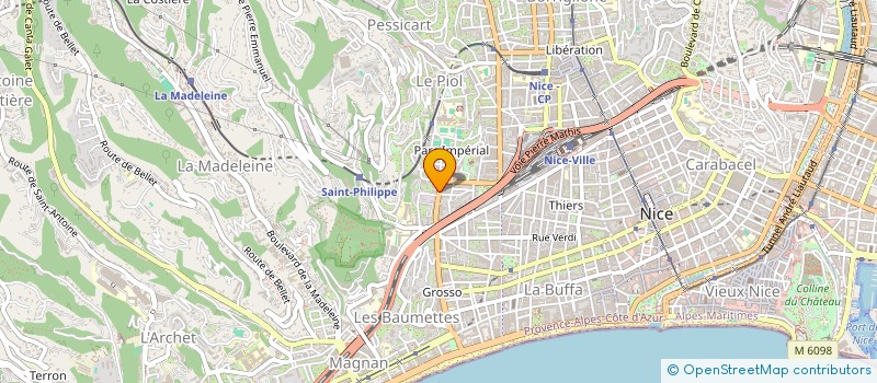 localisation de l'entreprise MONSIEUR IONUT CONSTANTIN  NICE