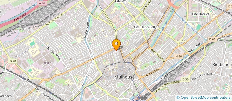 localisation de l'entreprise MONSIEUR IONUT COSTACHE  MULHOUSE