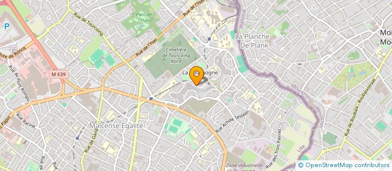 localisation de l'entreprise MONSIEUR IONUT-CRISTIAN CRUPA  TOURCOING