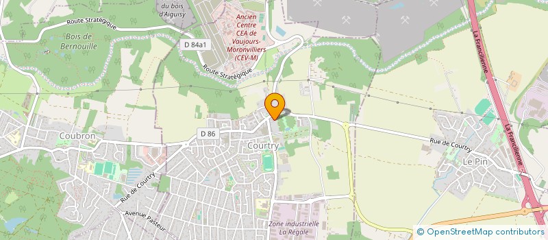 localisation de l'entreprise MONSIEUR IONUT DUMITROIU à COURTRY