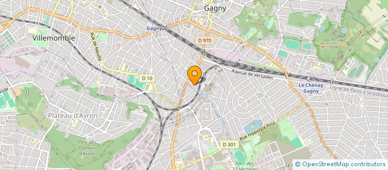 localisation de l'entreprise MONSIEUR IONUT-FLORIN MARIS à GAGNY