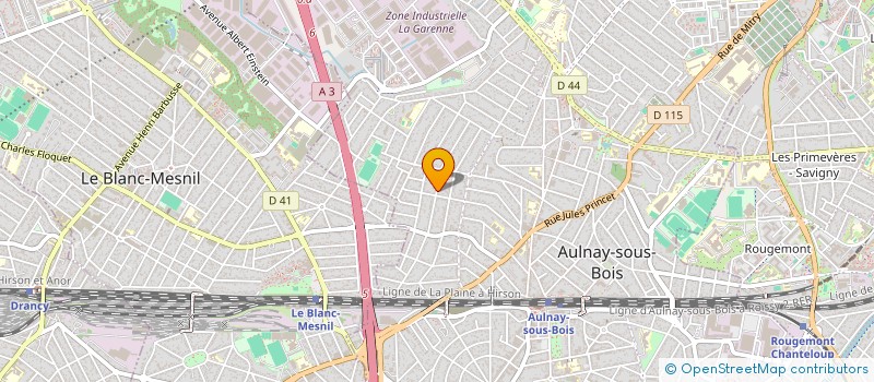 localisation de l'entreprise MONSIEUR IONUT-FLORINEL TUTU  AULNAY-SOUS-BOIS