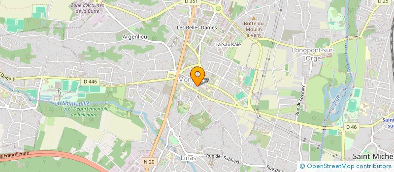 localisation de l'entreprise MONSIEUR IONUT GHEORGHE BUTARU  MONTLHERY