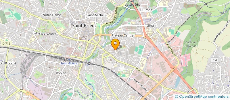 localisation de l'entreprise MONSIEUR IONUT LUNGU à SAINT-BRIEUC