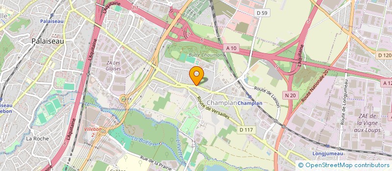 localisation de l'entreprise MONSIEUR IONUT-MECLAUD BUSTEAN  CHAMPLAN