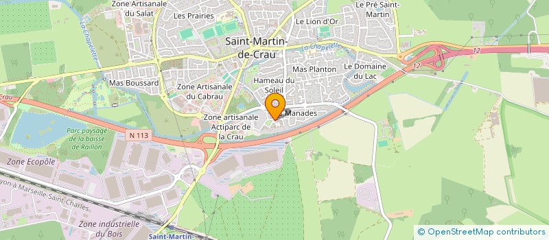 localisation de l'entreprise MONSIEUR IONUT MICUTIU à SAINT-MARTIN-DE-CRAU