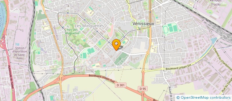 localisation de l'entreprise MONSIEUR IONUT-MIHAI GATEJ  VENISSIEUX